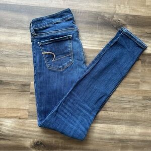 American Eagle Outfitters Blue Denim Jeggings